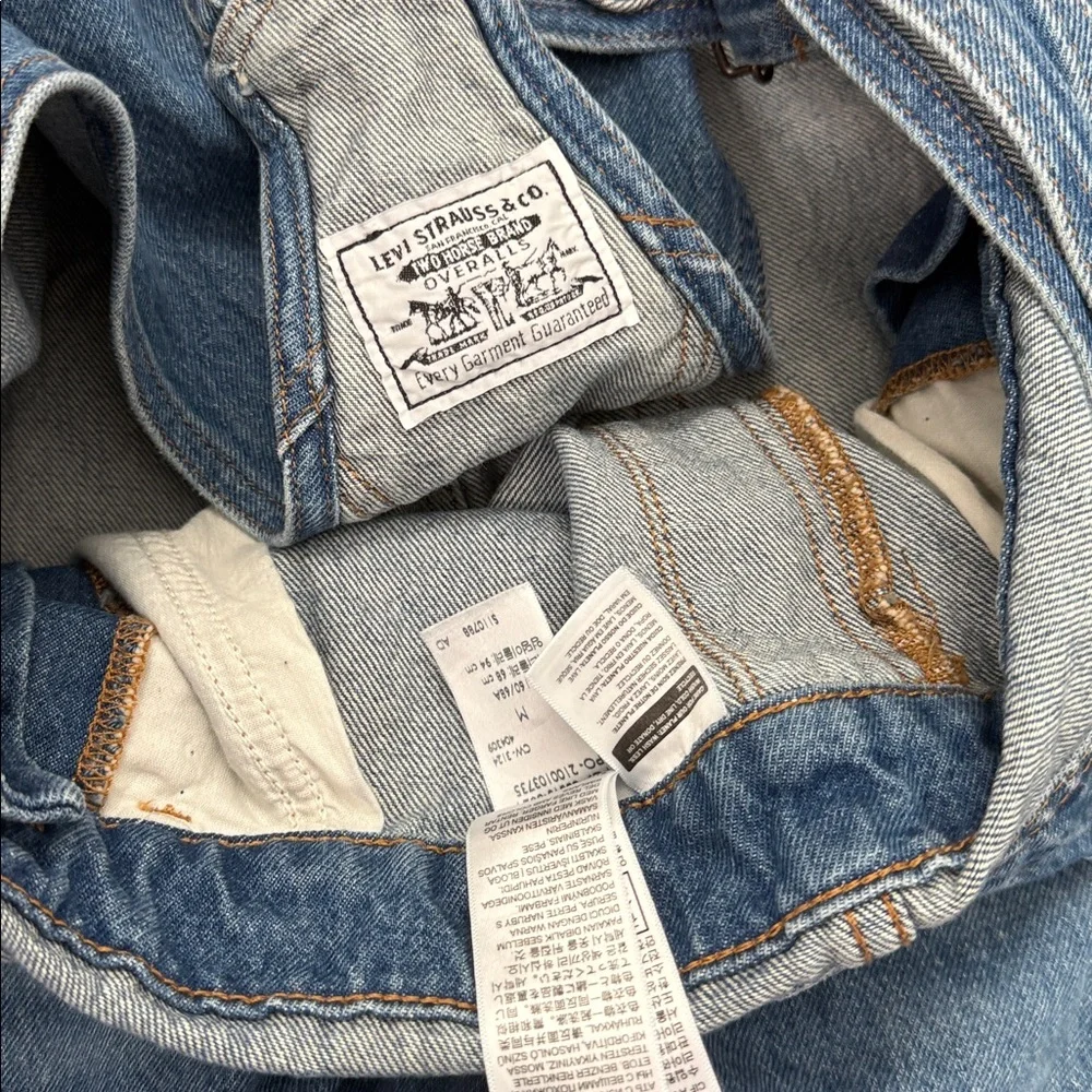Levi's Blue Denim Overalls - Picture 5 of 5